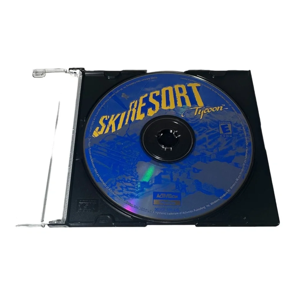 Activision Ski Resort Tycoon (PC, 2000) Game Disc Only READ